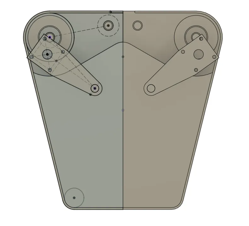 Building out a first iteration in Fusion 360 A rough draft in CAD