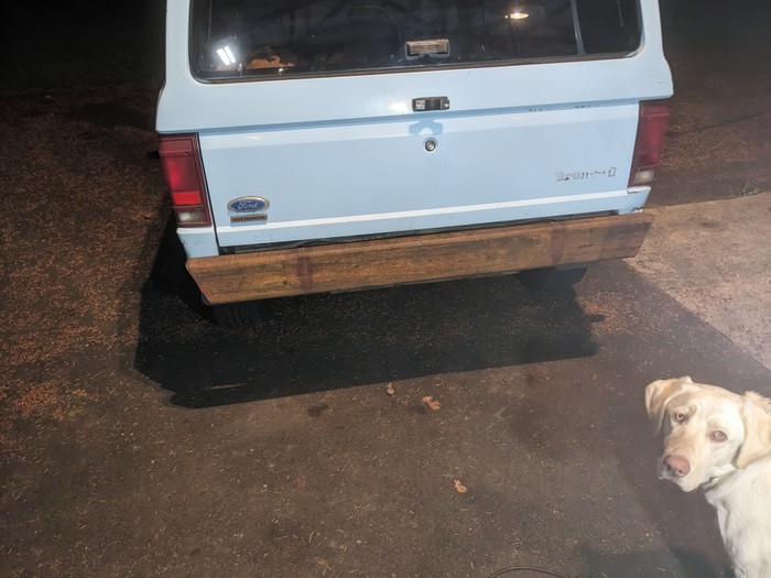 25 rear bumper test fit