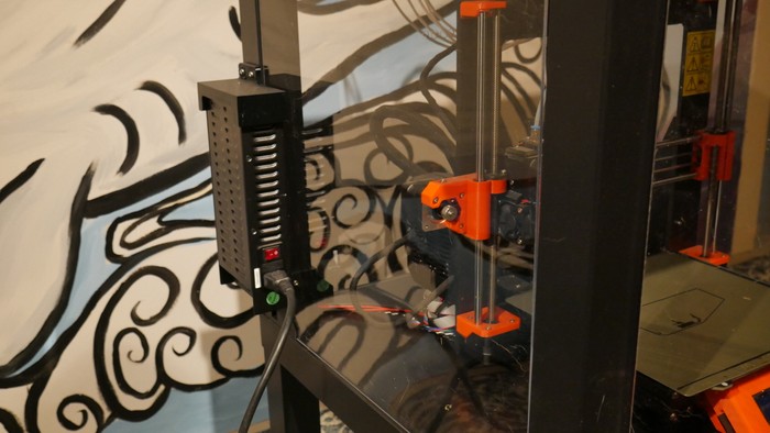 Mounted power supply