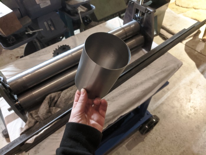 45 slip rolled detail