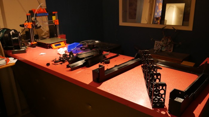 A messy desk
