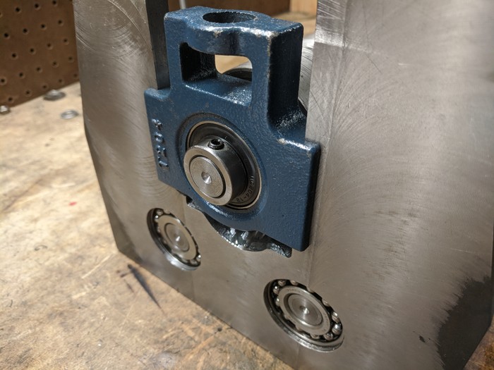 25 takeup bearing detail