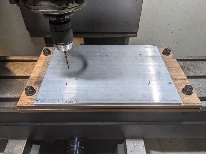 105 plate machining