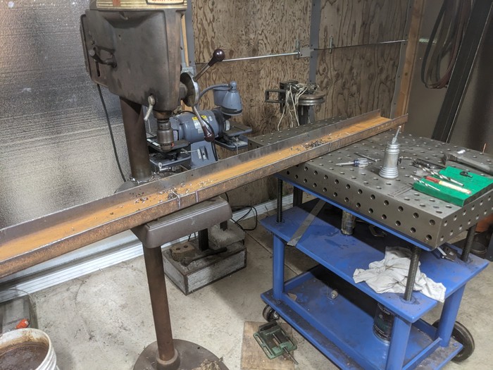 13 drill mount holes