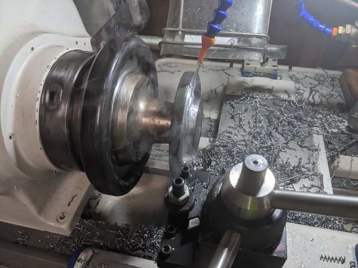 85 4th axis machining